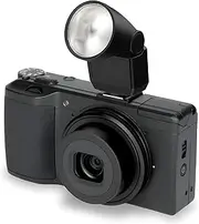 Mini Camera Flash, GN8 6500K CRI97 Camera Mini Flashlight, Continuous Fast Flash, Universal Hot Shoe On-Camera Flash Speedlite for DSLR Cameras
