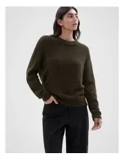 [Unison] Lofty Crew Neck Knit