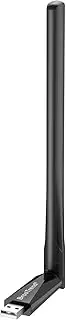 BrosTrend 650Mbps Linux WiFi Adapter for Ubuntu, Mint, Debian, Kubuntu, Lubuntu, Xubuntu, Zorin, PureOS, Raspberry Pi 2+, Windows 11/10/8/7, 5GHz/2.4GHz, Long Range External 5dBi Antenna