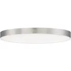 Maxim Lighting 57670WTSN Trim LED 16 inch Satin Nickel Flush Mount Ceiling Light