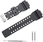 [SING F LTD] atural Resin Replacement Watch Band Strap Compatible with Casio G-Shock GA-100 G8900