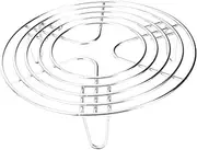 PEPLAYTAL 1pc Stainless Steel Steamer Rack for Kitchen Cookware Food Steamer Stand Convenient Steam Tray for Home Restaurant Use Design Easy to Clean for Cooking Eggs and More