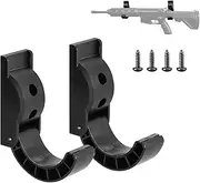 Adoreal Gun Rack Wall Mount, Folding Gun Racks, Gun Storage for Wall, Rifle and Shotgun Hooks Indoor Gun Racks