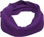 Headbands for Women Non Slip Turban Hair Wrap Elastic Hair Bands Workout Running Headwrap Sweat Yoga Head Bands for Girls (Purple)