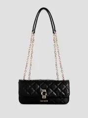 GUESS Women's Black Bessey Crossbody Bag