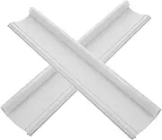 HONMEET Led Crown Molding Light for Ceiling Gypsum Line Lampshade Peel and Stick 50cm Living Room Decor