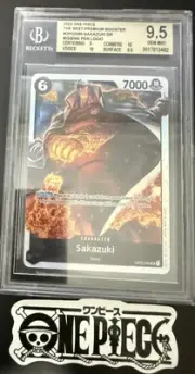 BGS 9.5 One Piece OP02-099 SR Sakazuki Foil - English - PRB01 The Best