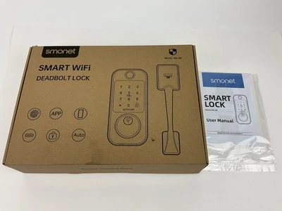 WiFi Front Door Lock Set Fingerprint Keyless Entry Digital Keyapd Smart Deadbolt