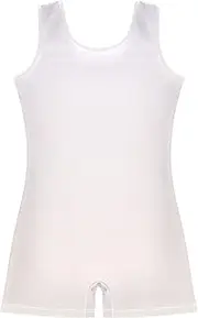 [GAIGEO] Toddler Gymnastics Leotards for Girl Gradient Light Ombre Biketard Dance Outfits Shorts Gimnasia 2-3t