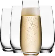 Champagne Glasses European Made Champagne Glass Stemless Champagne Flutes