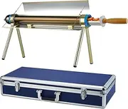 Sun Cooker, Solar Camping Grill, Camping Cooking Utensils And Survival Gear, Effortless Outdoor Cooking With Solar Oven Kit,With Storage Box
