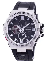 Casio G-SHOCK G-STEEL Bluetooth Alarm Tough Solar Analog GST-B100-1A Mens Watch