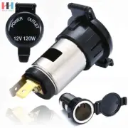 Motorcycle Boat 12VCigarette Lighter Socket PowerPlug Outlet Parts for Car Truck