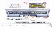 Marklin AC HO Dutch NS 1607 "WORLD WIDE LONGEST TRAIN" Locomotive & Coach Set`90