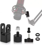Microphone Mount Adapter for Hyperx Quadcast with 3/8" or 1/4" Screw Adapter New