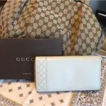 GUCCI二手長皮夾