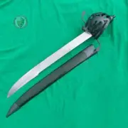 Carbon Steel Scottish Basket Hilt Cutlass Sword Scotland