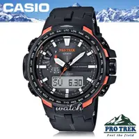 在飛比找ETMall東森購物網優惠-【CASIO 卡西歐】送禮首選_太陽能登山錶_雙LED照明_