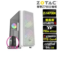 在飛比找momo購物網優惠-【NVIDIA】i7廿核GeForce RTX 4070S{