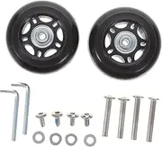 Mobestech Luggage Wheel Protectors 1 Set Travel Accessory Suitcase Replacement Wheels Quiet