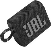 JBL Go 3 Portable Waterproof Wireless Bluetooth Speaker, Black