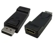 ASTROTEK DisplayPort DP to HDMI Adapter Converter Male to Female