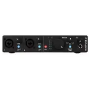 Arturia MiniFuse 2 2-In/2-Out USB-C Audio Interface, 2x XLR Combo Inputs, Black