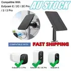 4W Solar Panels for Eufy Eufycam Cam E/2C/E/2 Pro Wall Mount 13ft Power Cable ZQ