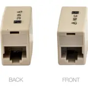 8P8C RJ45 Socket To Socket modular Lead Coupler Joiner TEL5011