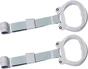 Playpen Pull Up Rings - 2X Playpen Pull Up Handles Walking Assistant - Exercise Toys, Safety Bed Stand Up Activity for Motor Skills Development