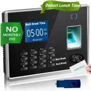 Business Biometric Time Card Machine with 5 RFID Cards