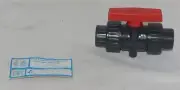 American Granby Inc ITUV 100SE 1" PVC Blocked True Union Ball Valve