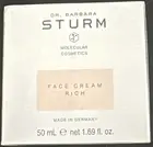 Dr. Barbara Sturm Face Cream Rich 50 ml./ 1.69 oz. New Sealed Box (G1)