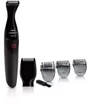 Philips Norelco Face Hair Trimmer Beard Mustache Clipper Electric Shaver Set Kit