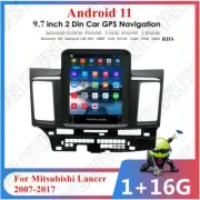 9.7" Vertical Car Stereo Radio GPS Navigation WiFi For 2007-17 Mitsubishi Lancer