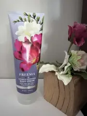 1 New FREESIA BATH & BODY WORKS BODY CREAM LOTION