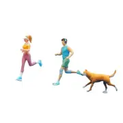 3 Pieces 1/64 Miniature Figures Dioramas Miniature Scene Figurines
