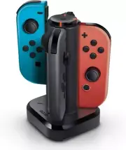 Bionik Tetra Power – Nintendo Switch Joy Con Charging Dock (4 Controllers) wi...