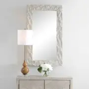 QUARRY STONE INSPIRED WALL VANITY MIRROR UTTERMOST 08187