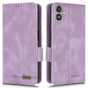 For Samsung Galaxy F14 5G Fall Proof Phone Case Hardware Decor PU Leather Wallet Stand Cover