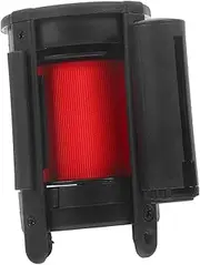CHILDWEET Retractable Belt Barrier by Red Belt-Mounted Safety Barrier for Crowd Control