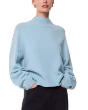 Whistles Wool Funnel Neck Knit Sweater