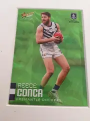 2020 Select Prestige AFL Green Parallel Reece Conca Fremantle Dockers #03 LOW
