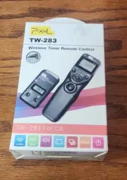 Pixel TW-283 TW283 Wireless Timer Remote Control Shutter Release