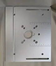 Router Table Insert Plate Aluminum Alloy Milling Machine Tool 8x9.5 New