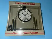 Vintage Heirloom Quartz Wall Clock (Made with Taiwan, Japan Parts)