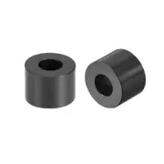 ABS Round Spacer Washer 3.2mm ID 7mm OD 5mm Height for M3 Screws Black 500Pcs