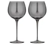 2pc Tempa Verity Gin/Tonic Drink Crystal Glass Home/Barware Premium Set Smoke