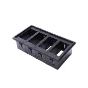 SAAS Carling type Switch Panel 4 x Switch Housing ARB holder Rocker Switch