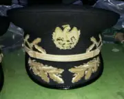 Mexican Army Cap - Mexican Army Military General Officers Dress Visor Hat Cap